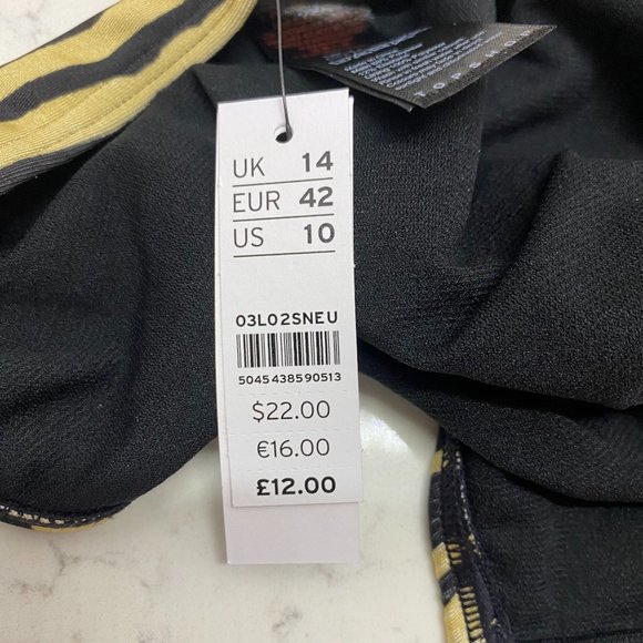 NWT Topshop Printed Bikini Bottom Swimsuit - Picture 5 of 5